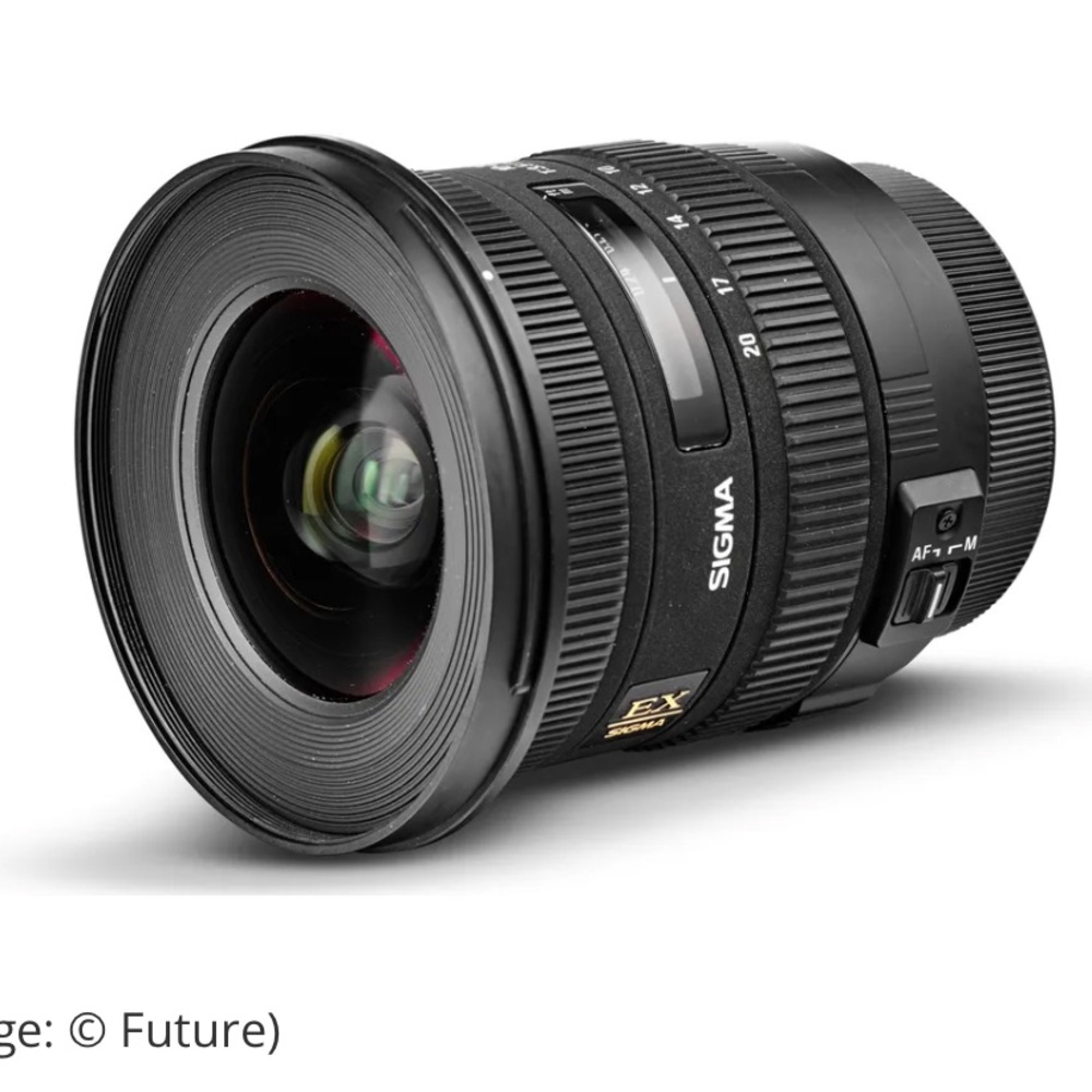 Sigma 10-20mm f/3.5 EX DC HSM lens for Canon.
